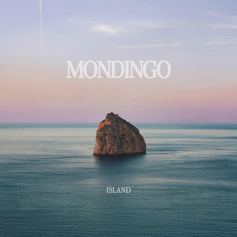 Artwork for Mondingo album "Island" — electronic music release.